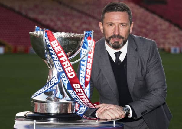Derek McInnes is on the hunt for a second League Cup success which will secure a lasting legacy at Pittodrie. Picture: SNS
