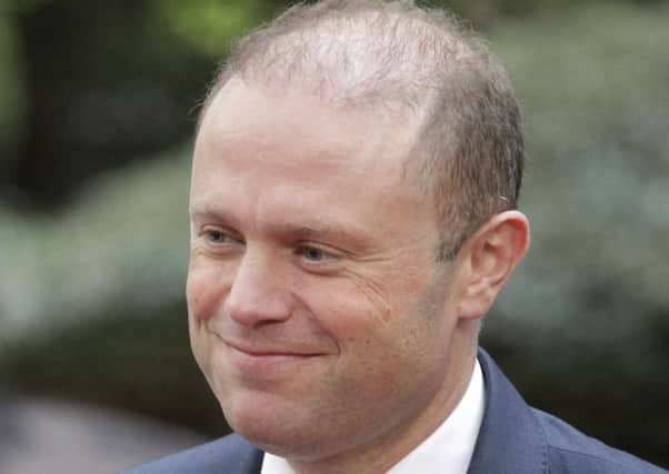 Joseph Muscat says he doesn't see the EU's position changing. Picture: AP