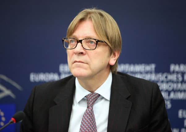 The European Parliaments lead Brexit negotiator Guy Verhofstadt. Picture: Flickr