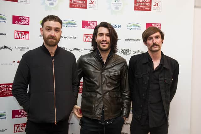 Twin Atlantic were among the acts honoured at last night's ceremony in Glasgow.