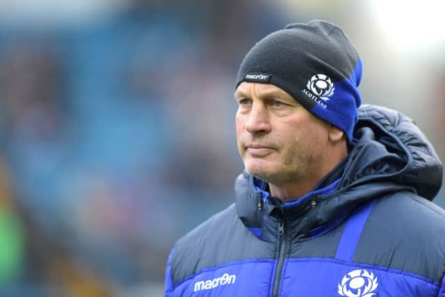 Scotland head coach Vern Cotter saw his side defeated Georgia on Saturday. Picture: SNS