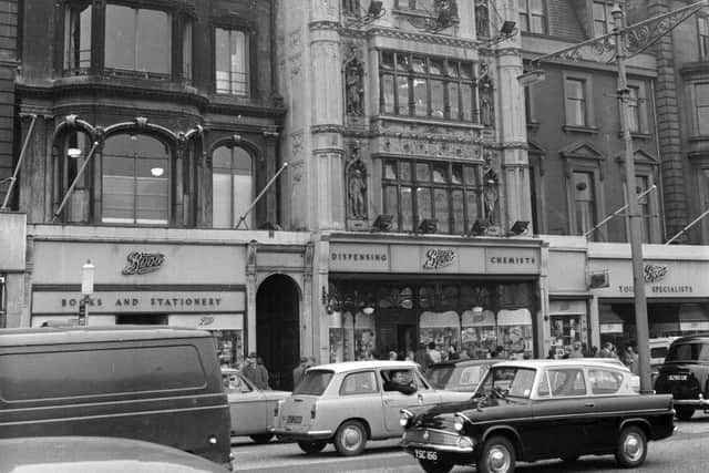 Boots shop in Princes Street, 1958. Picture: TSPL