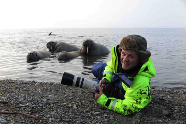 Wildlife cameraman Doug Allan will speak in Stirling. Picture: Contributed