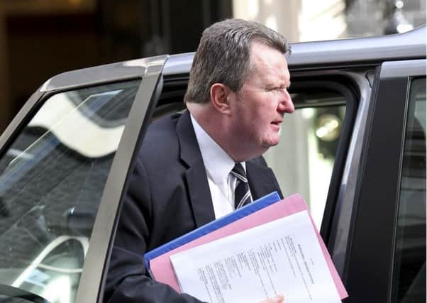 Robert Quick did not last long after arriving at No 10 with clearly visible top-secret documents in 2009. Picture: Political Pictures/REX/Shutterstock