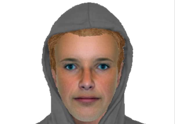 The e-fit of the man police want to speak to in connection with a series of attacks on females near Aberdeen University. PIC Police Scotland.