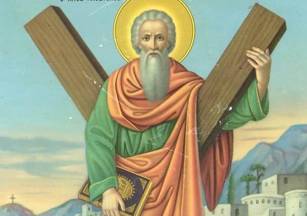 St Andrew was crucified in the year 90 AD in Patras, Greece. Picture: Contributed.