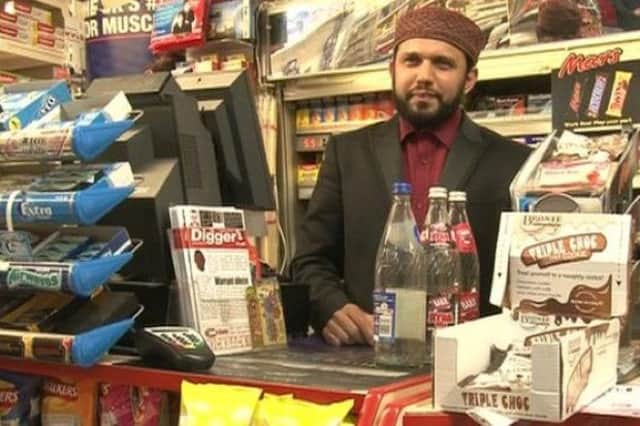 Asad Shah was killed while working in his shop