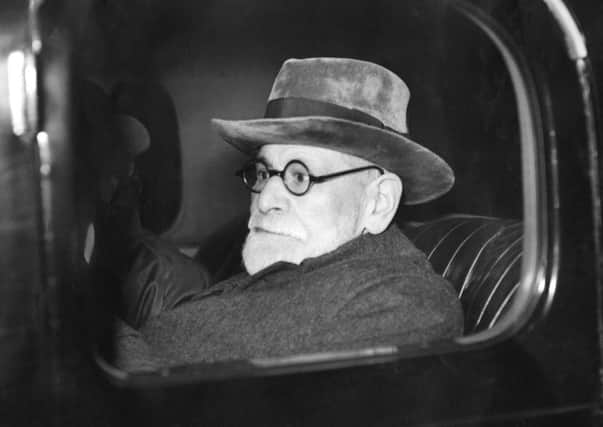 Sigmund Freud leaves Victoria Station after his arrival in London 06 June 1938. PIC:  AFP/Getty Images)