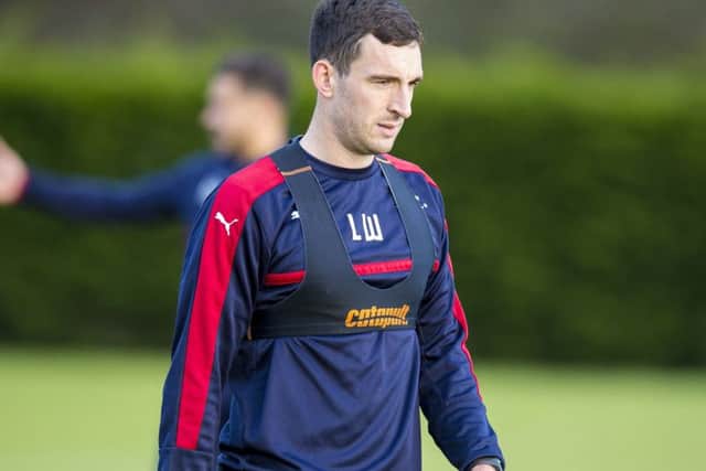 Rangers' Lee Wallace says manager Robbie Neilson has put Hearts 'on a sound footing.'