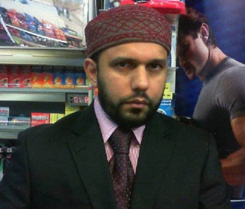 Asah Shah (pictured) was killed by Tanveer Ahmed for 'disrespecting the Prophet Muhammad'