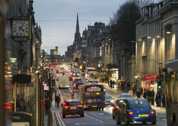 The study shows firms around the Aberdeen area fared best at growing their revenues above three million pounds. Picture: Ian Rutherford