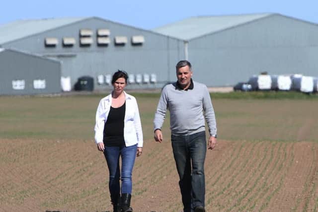 Anita and Andrew Stirling of Angus-based Stirfresh have won a supply deal with Lidl. Picture: Contributed