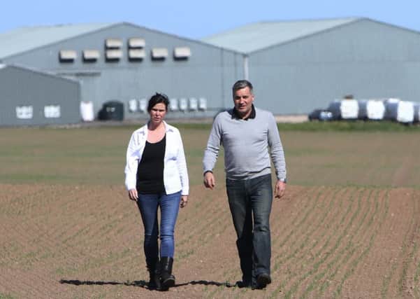 Anita and Andrew Stirling of Angus-based Stirfresh have won a supply deal with Lidl. Picture: Contributed