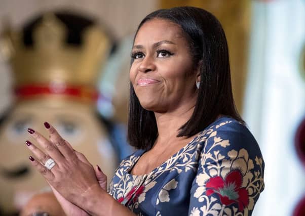 First lady Michelle Obama. (AP Photo/Andrew Harnik)