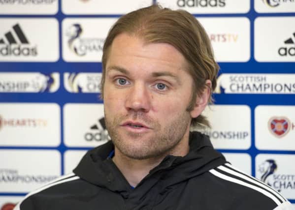 Robbie Neilson is set to take charge of his final game as Hearts manager. Picture: SNS