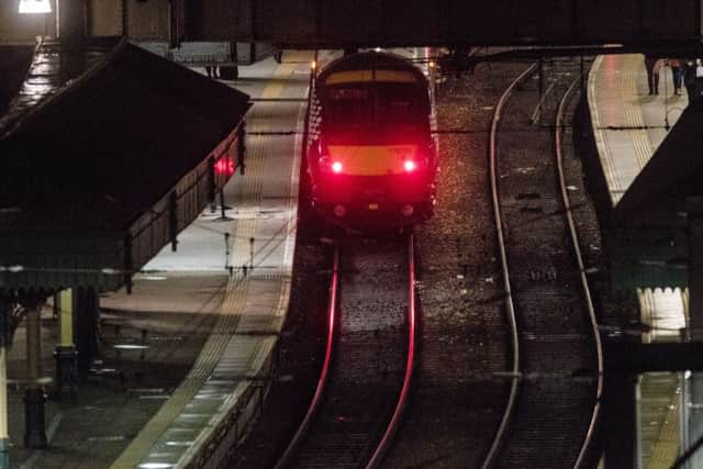 Fans have been urged to make their way home as soon as possible. Picture; Ian Georgeson
