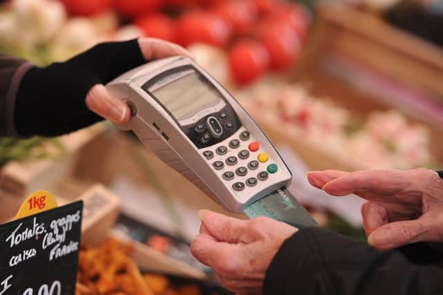 Shopping in store can be secure, but using computers criminals can quickly identify card numbers on websites. Picture: Getty Images