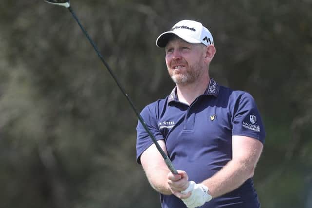 Stephen Gallacher on his way to a level-par 72 in the opening round of the Australian PGA Championship. Picture: Getty Images