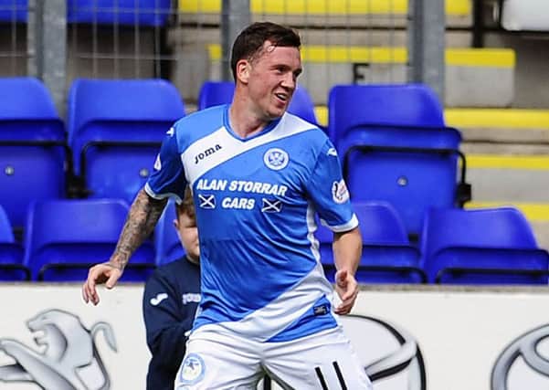 St Johnstone's Danny Swanson is wanted by Hibs. Picture: Michael Gillen