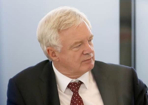 Secretary of State for the Department of Exiting the European Union David Davis has said that the UK government is prepared to stay in the single market. Picture: Jane Barlow/PA Wire