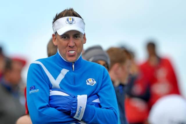 Ian Poulter is among the players still to finish the first round in Queensland