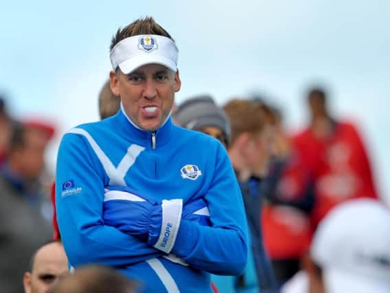 Ian Poulter is among the players still to finish the first round in Queensland