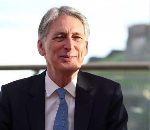 The Chancellor Philip Hammond on his Edinburgh visit