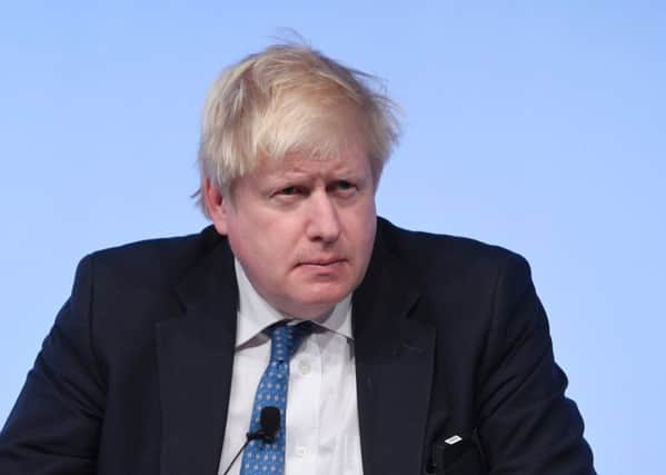 Boris Johnson has been accused of buffoonery'. Picture: AFP/Getty Images