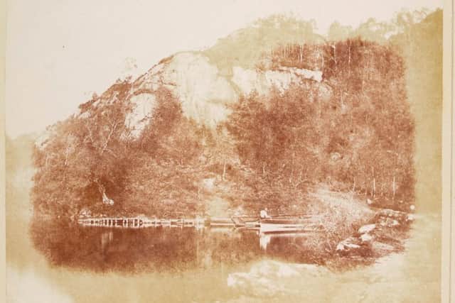 Loch Katrine from Talbot's Sun Pictures in Scotland. PIC: NLS.
