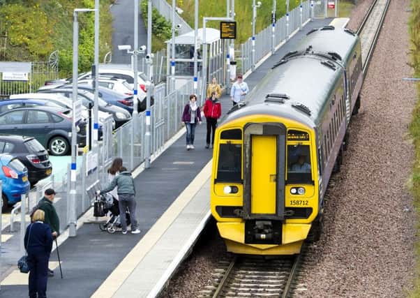 Passenger numbers on Borders Railway have run out of steam. Picture: Ian Rutherford