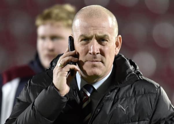 Rangers manager Mark Warburton has identified a midfielder he hopes to sign in the transfer window. Picture: Rob Casey/SNS