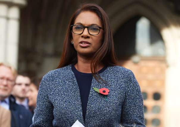 Gina Miller won a legal challenge that Article 50 cannot be triggered without a decision by parliament. Picture: Getty Images