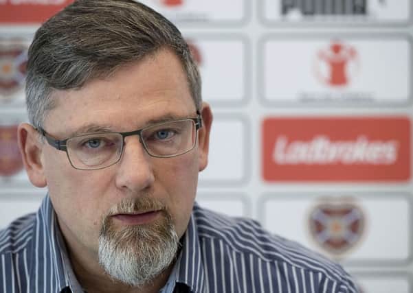Hearts director of football Craig Levein speaks to the media ahead of tomorrow's clash with Ross County. Picture: SNS