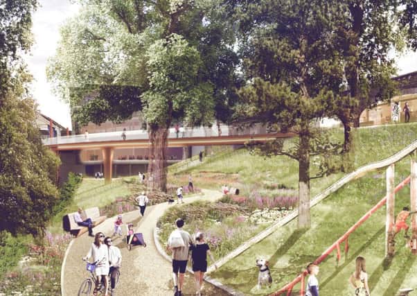 New designs aim to improve accessibility and facilities at the park. PIC LDA Design