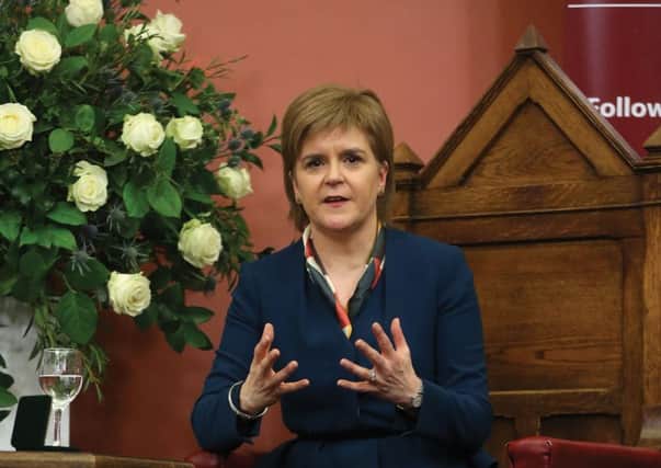 The First Minister is aiming to inspire the next generation of female leaders. Picture: Niall Carson/PA Wire
