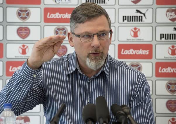 Craig Levein says that Hearts' current coaches are not yet ready to step up. Picture: SNS.