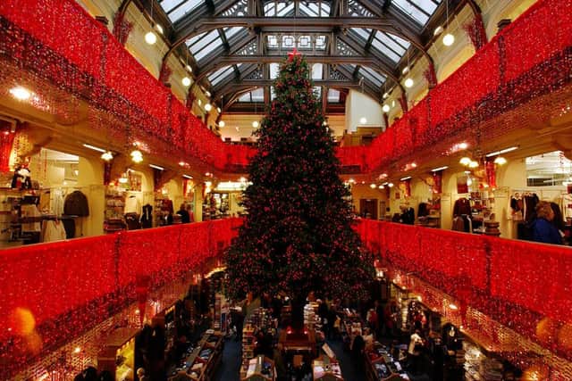 The famous Jenners Christmas tree. Picture: Jon Savage
