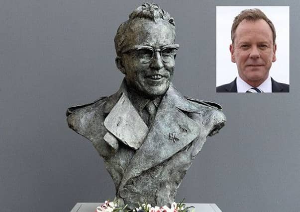 Keifer Sutherland is the grandson of Thomas Clement Douglas.