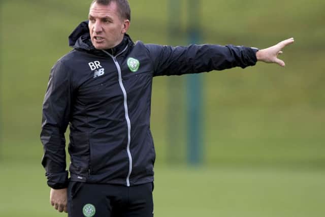 Celtic manager Brendan Rodgers says there is no place for complacency at the club. Picture: SNS