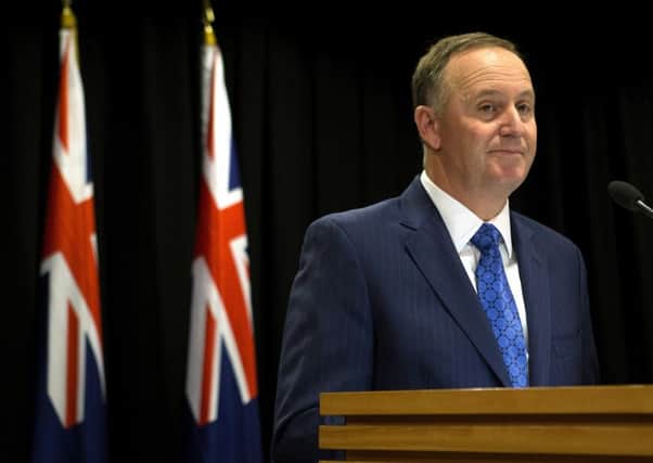 John Key says he has made personal sacrifices for the job. Picture: AP