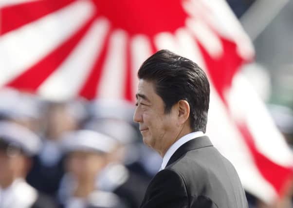 Japanese prime minister Shinzo Abe announced he is to visit Pearl Harbor later this month. Picture: Getty Images