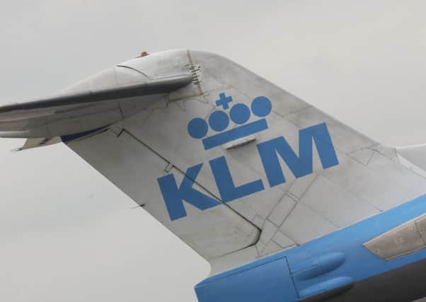 The KLM became unwell as the flight taxied towards the runway. Picture: Phil Wilkinson