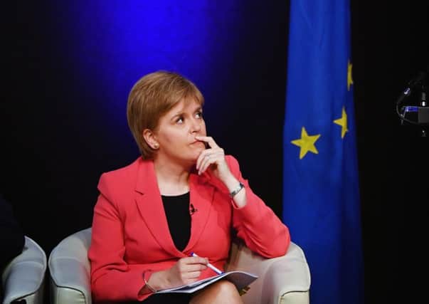 Sturgeon is committed to keeping access to the EUs single market open for Scots, who voted by a comfortable majority to stay in Europe in Junes referendum. Picture: Jeff J Mitchell/Getty