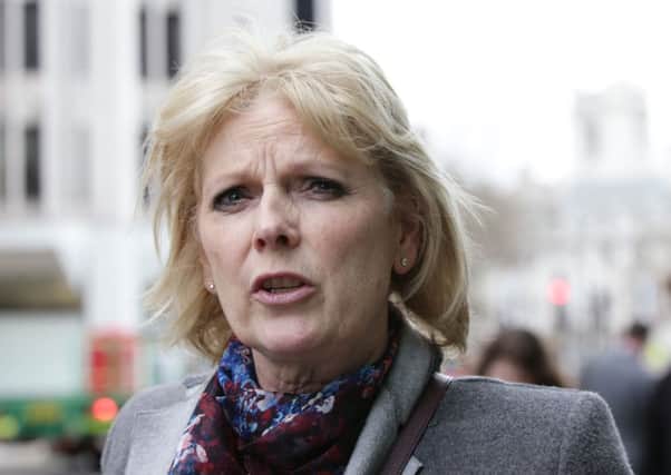 Anna Soubry, the MP for Broxtowe in Nottinghamshire, was the apparent target of an online message. Picture; PA