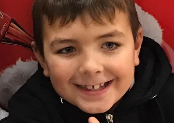 Tyler Rust, 8, has been found after being reported missing on Sunday afternoon. Picture: Police Scotland