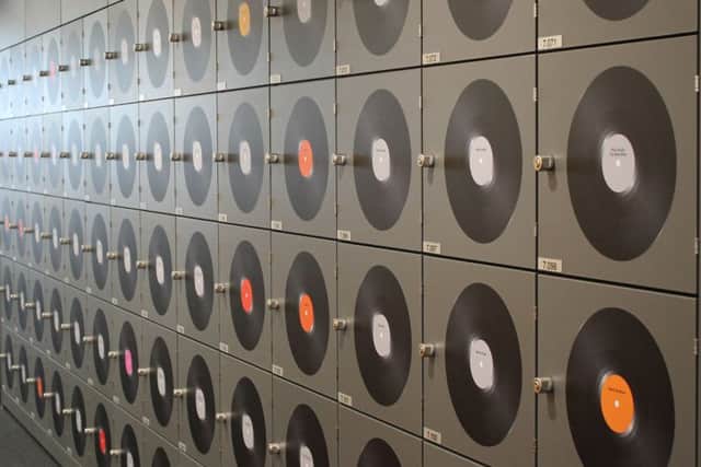 Replica vinyl records hark back to The Capitol's musical roots. Picture: Contributed
