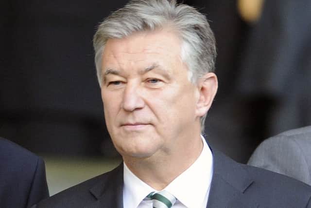 Peter Lawwell believes Celtic are held back by being in Scottish football. Picture: John Devlin