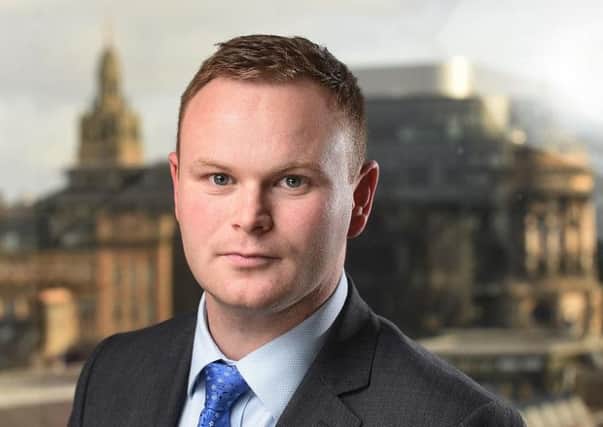 Kenneth McEwen has been made a partner at Henderson Loggie's Glasgow office. Picture: Contributed