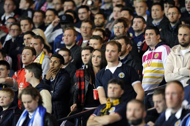 Scotland fans have been told to delete the scam email without opening. Picture: Michael Gillen