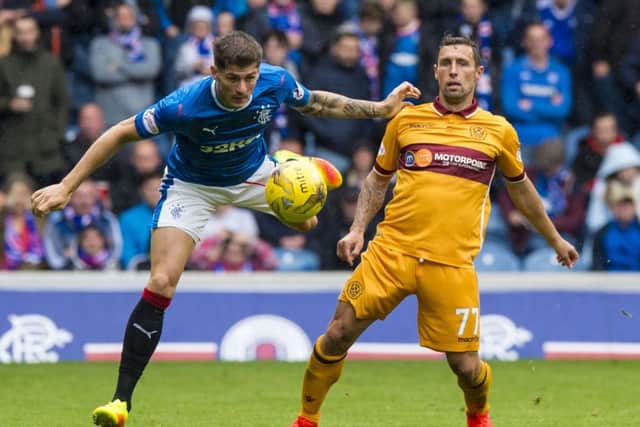 Rangers and Motherwell will battle it out for a place in the next round. Picture: SNS